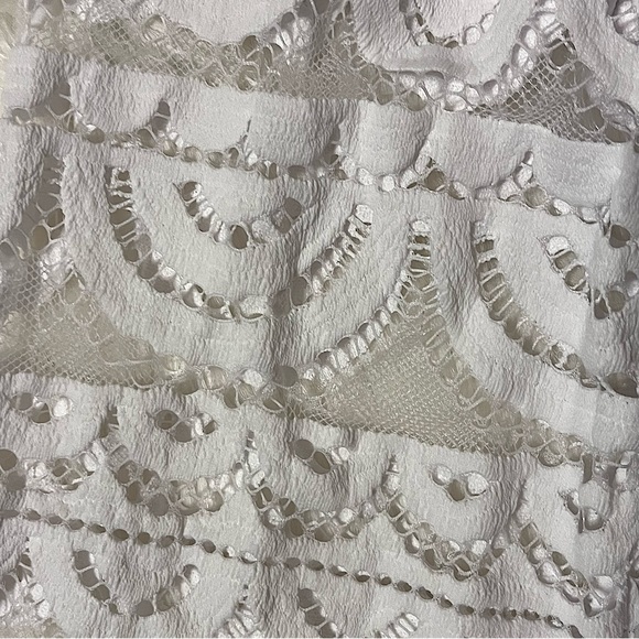 New Girls Pilyq Scalloped Lace Swimsuit Cover Pants Medium - Picture 6 of 7